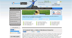 Desktop Screenshot of blog.researchpaperz.net